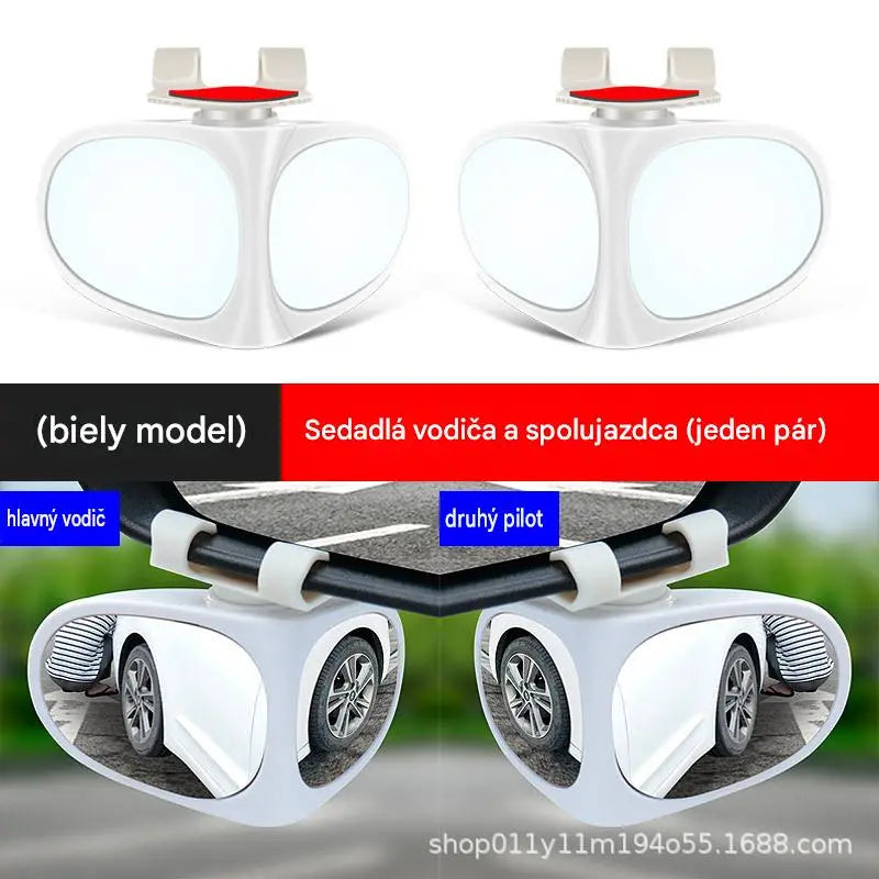【2 artículos】⏰ COMPRA 1 Y LLÉVATE 1 GRATIS 🔥 🚗 Espejo retrovisor gran angular de 360° con monitoreo de punto ciego