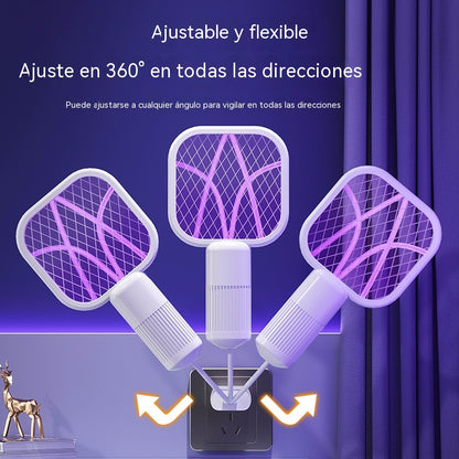 👍👍 2 piezas 25€--Raqueta eléctrica antimosquitos | Exterminador USB con luz UV