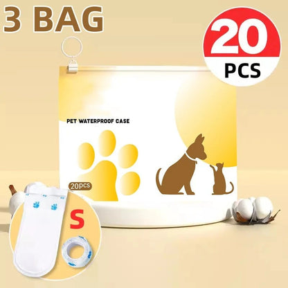 60 piezas por 27 euros – Protectores impermeables para patas de mascotas – El más vendido de 2026 🐾