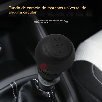 5 piezas 25€✨ Dale un nuevo estilo a tu coche con esta funda de silicona para la palanca de cambios 🚘