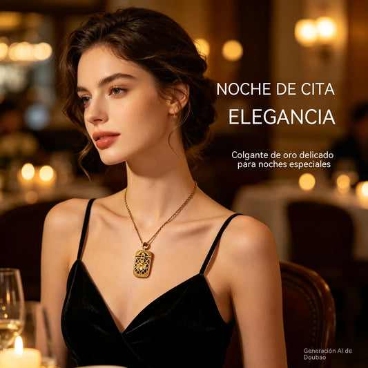Hermoso, elegante y exquisito 😆 Collar con colgante de carta de tarot vintage