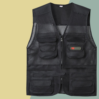 🔥Ležeran funkcionalni prsluk s više džepova【XL-4XL】