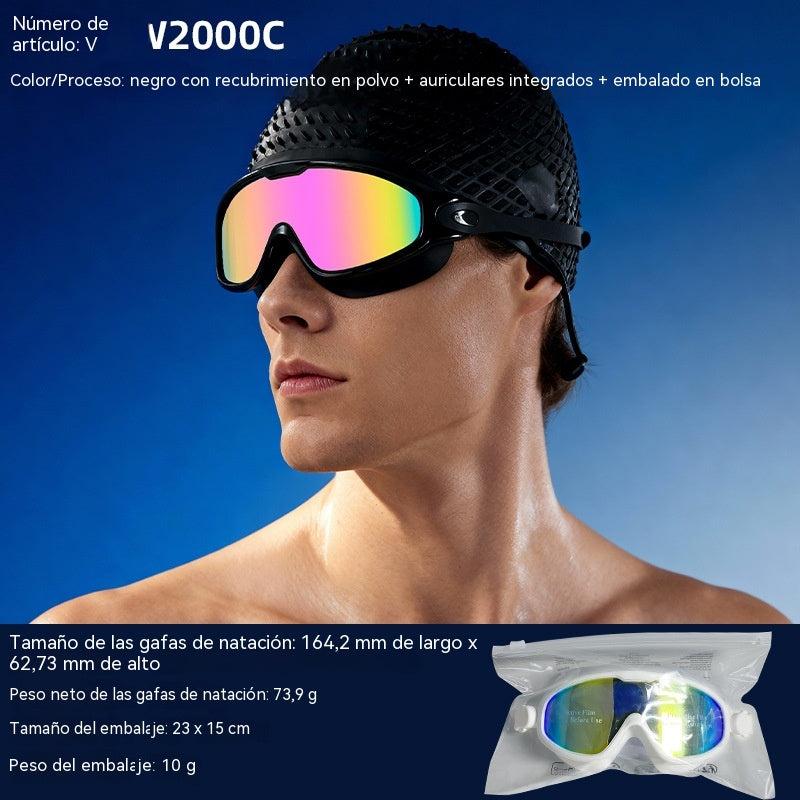 🏊‍♂️Oferta especial de verano: 49% de descuento🔥Gafas de natación de visión amplia, antivaho y con protección UV