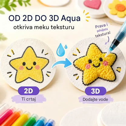 🎨3D set boja za teksturu spužve
