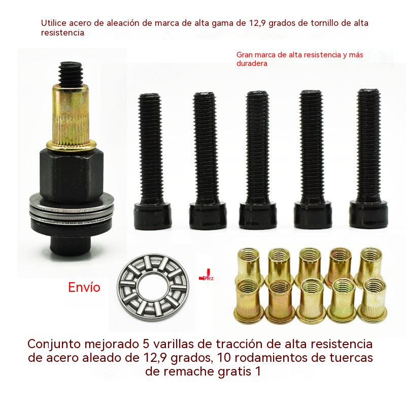 📢📢 ¡Oferta por tiempo limitado: 40 % de descuento!! ⏰ Juego de puntas para remachadora y tuercas