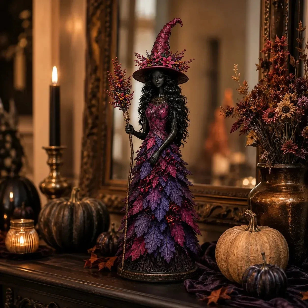 🧙‍♀️Figúrka začarovanej jesennej čarodejnice