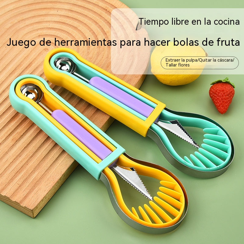 🔥 ¡Oferta! Juego de cucharas multifuncionales para fruta ✨