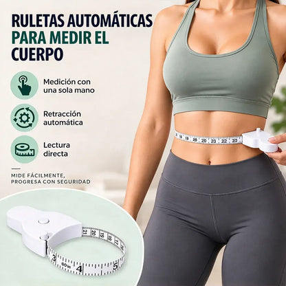 (2 piezas)📏Cinta métrica corporal automática
