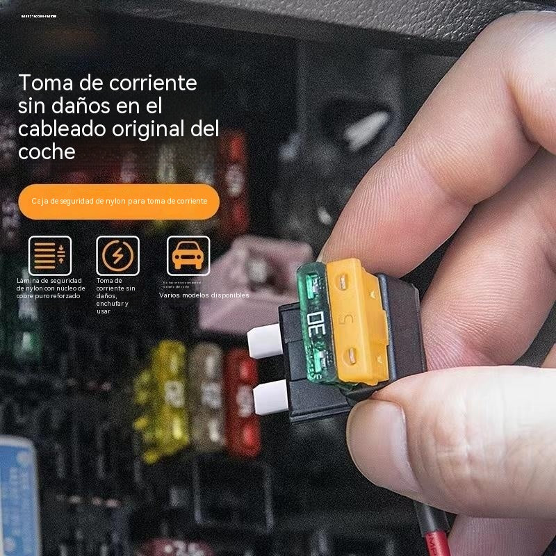 ⚡ Adaptador de fusibles 12V | Seguro y sin dañar el cableado original
