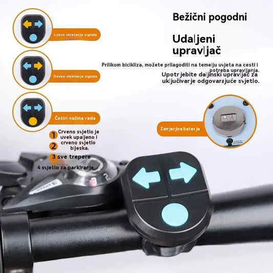 😀21 eura po setuNova višenamjenska bežična truba s daljinskim upravljačem za pokazivače smjera