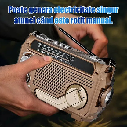 🏕️Prenosné multifunkčné AM rádiové svietidlo
