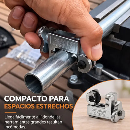 📍🛠️ Minicortatubos | Herramienta para cortar tuberías de 1/8" a 5/8" de diámetro exterior