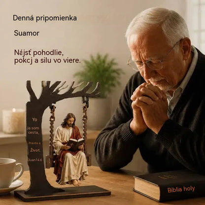 2 kusy za 22 €🔥Kúpte 1, získajte 1 zadarmo🔥🔥 Posledný deň: 50% zľava - ✝️📚 Kresťanská závesná ozdoba s Ježiškom