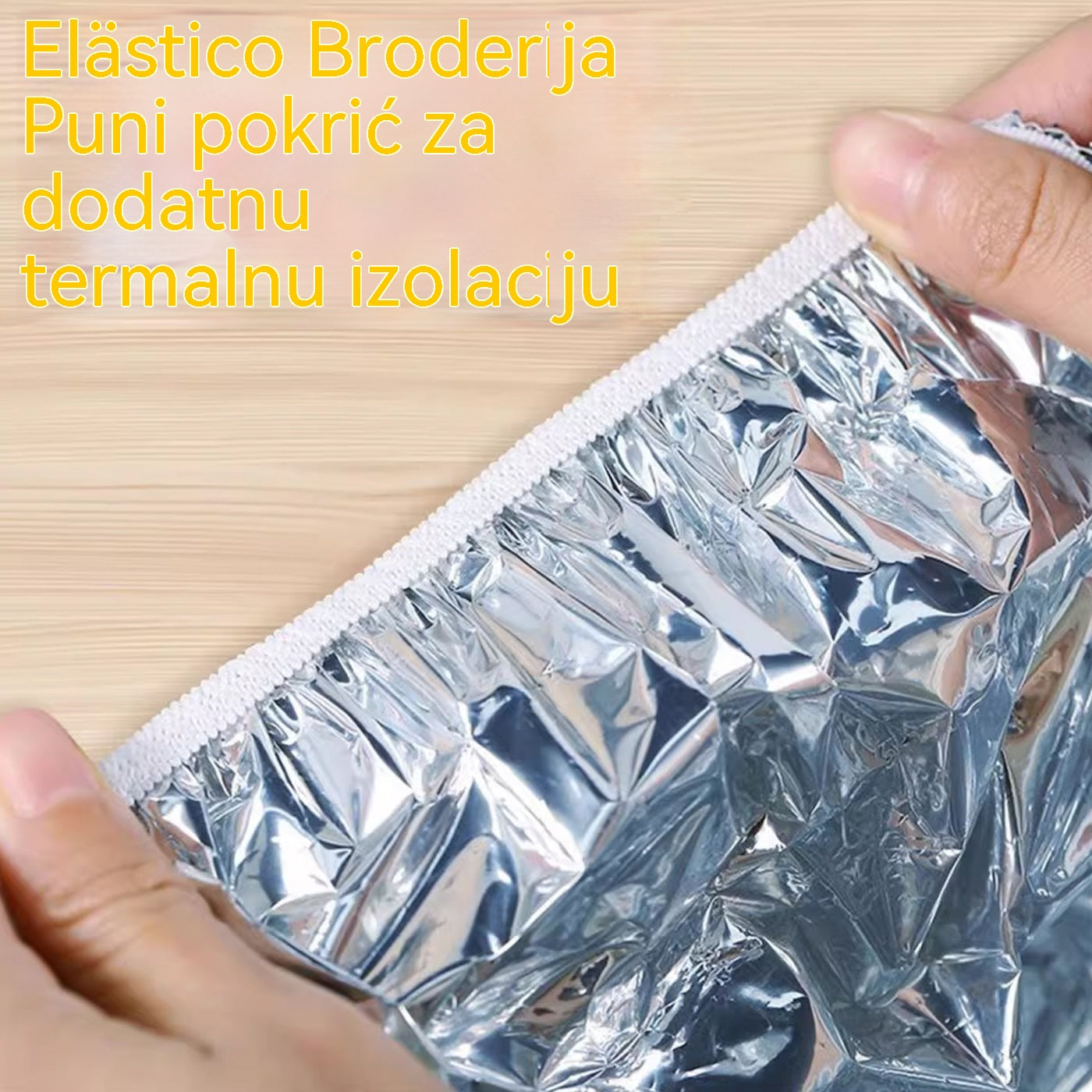 📢📢 50% popusta! ⏰【Pakiranje od 100 komada】Aluminijska folija za izolaciju