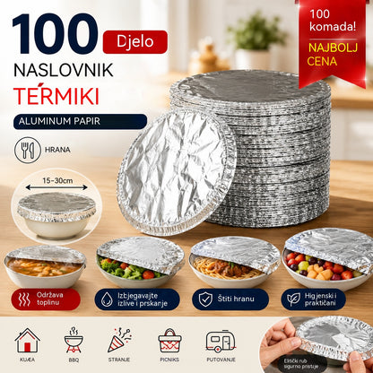 📢📢 50% popusta! ⏰【Pakiranje od 100 komada】Aluminijska folija za izolaciju
