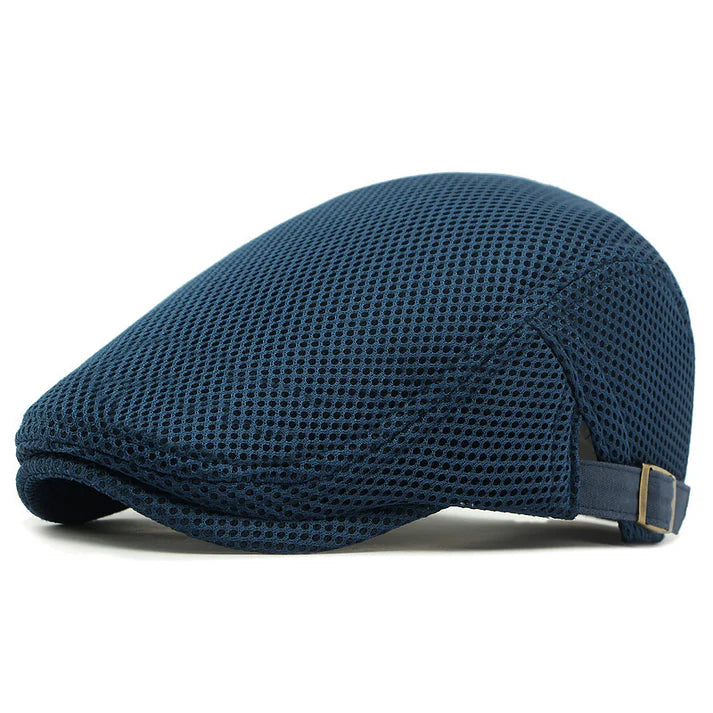 Gorra plana transpirable con correa ajustable