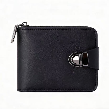 📢¡Disfruta ahora de un 60% de descuento! 🔥Minicartera retro con cremallera para hombre