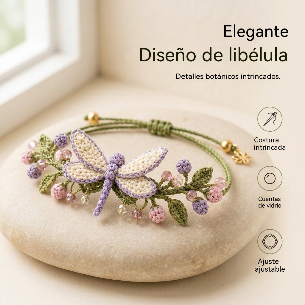 🌸🎁Kit DIY de pulseras tejidas a crochet | Crea tus propias pulseras