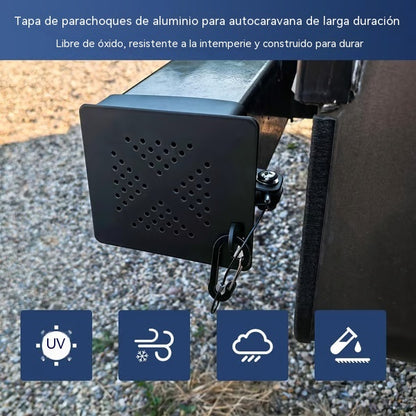 🔥🔥Tapa final de parachoques de aluminio para autocaravana