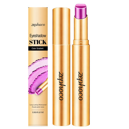 🏳️‍🌈👁️Farebná tyčinka na očné tiene - Hladká textúra pre očarujúci očný make-up