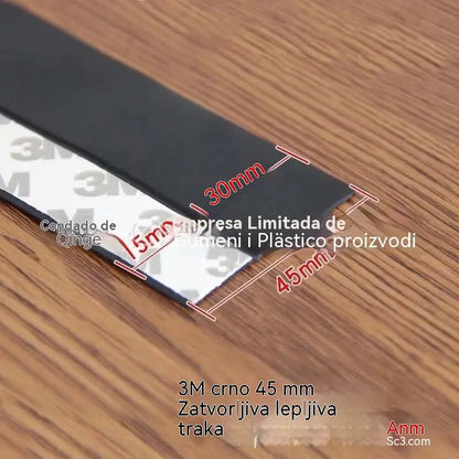 🚪 PVC brtvena traka za donju stranu vrata – Otporna na prašinu i propuh