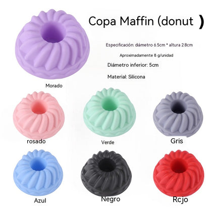 🍩🧁Moldes de silicona con forma de flor | Perfectos para tus postres 🍩
