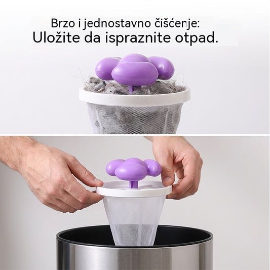 🌀Pakiranje od 6 komada, 23 eura✨ Filter s plovkom za perilicu rublja – Učinkovito filtrira dlačice, kosu i dlake kućnih ljubimaca sa svakim pranjem 🧺