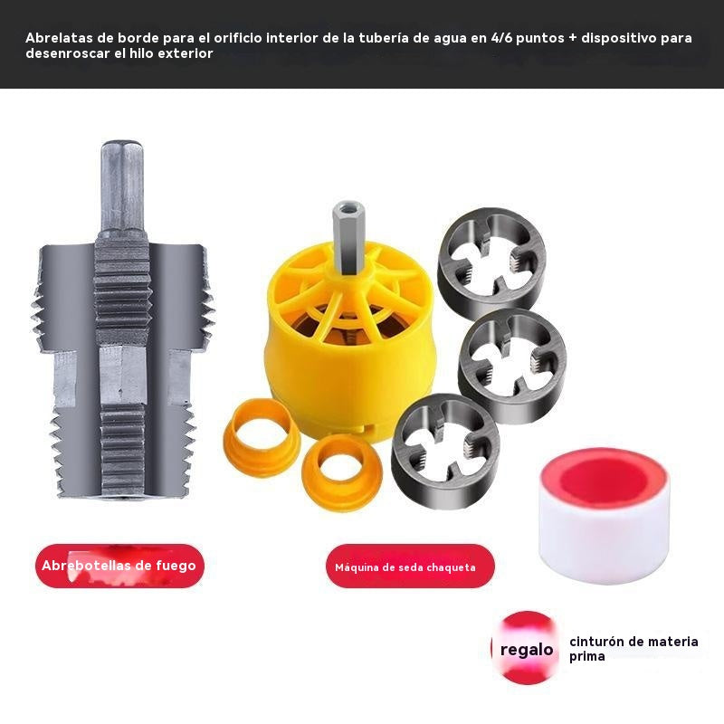 ⚙️🔩 Accesorio de Roscado para Tuberías de Agua – Roscas Internas y Externas en PVC en Minutos