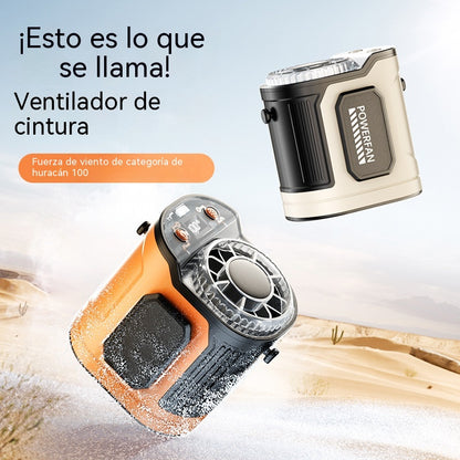 🔥¡Oferta especial! 🔥 Ventilador personal con pantalla LED manos libres