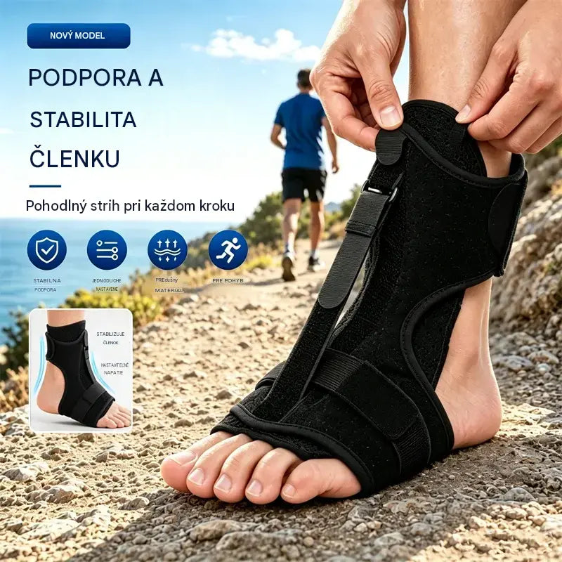 🦶Korektor poklesu chodidla - Ľahko rieši problémy s poklesom chodidla alebo vnútornou rotáciou.