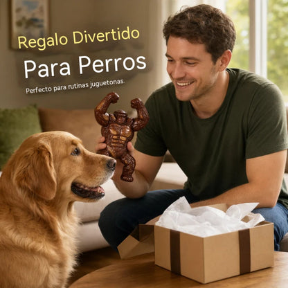 📢📢¡50% de descuento! ⏰ Juguete masticable para perros con forma de gorila, resistente y duradero.