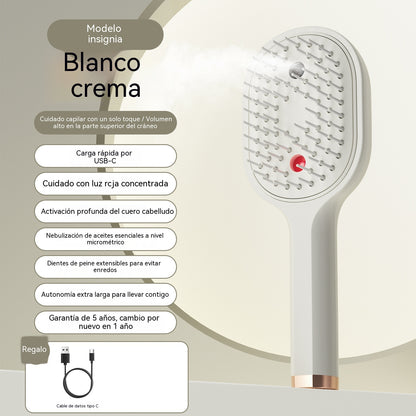 【30%OFF】💖💨Češalj s funkcijom prskanja jednim gumbom za učinkovito sprječavanje zapetljavanja kose.