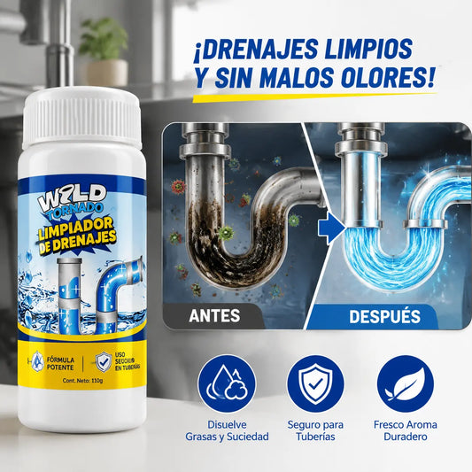 🛁💦【Compra 1 y llévate 1 gratis】🌟Limpiador de fregaderos y desagües: espuma de alta densidad a partir de extractos y enzimas en descomposición.