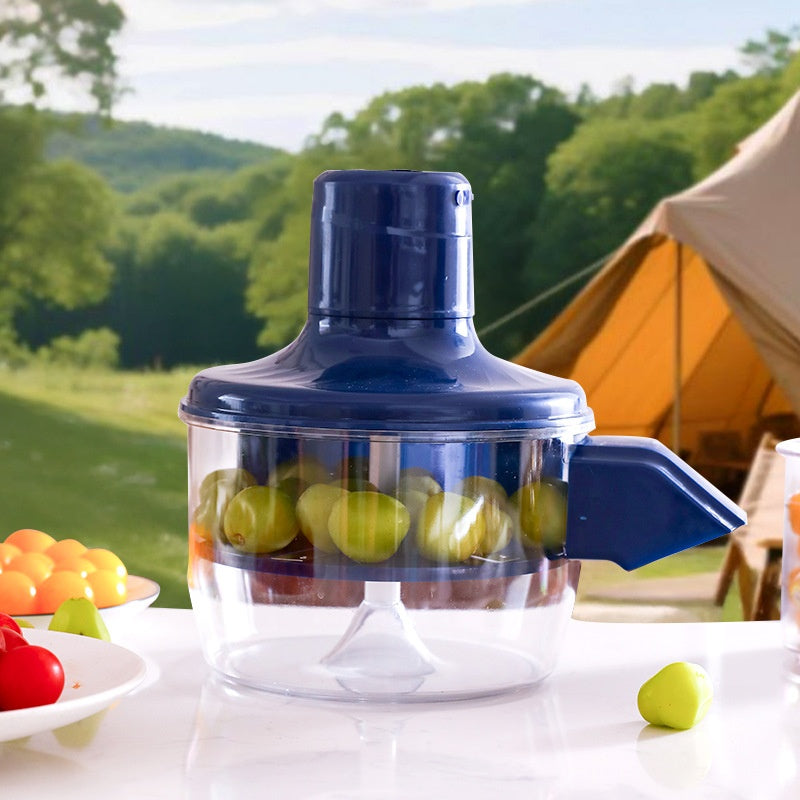 Pelador de fruta totalmente automático para uso doméstico.