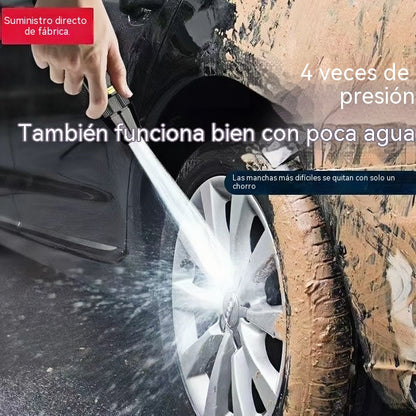 🚿 🔥¡Último día de la oferta especial! 🔥💧 Pistola de agua a alta presión: para lavar coches, jardinería, 10 veces más presión, múltiples funciones ⚡