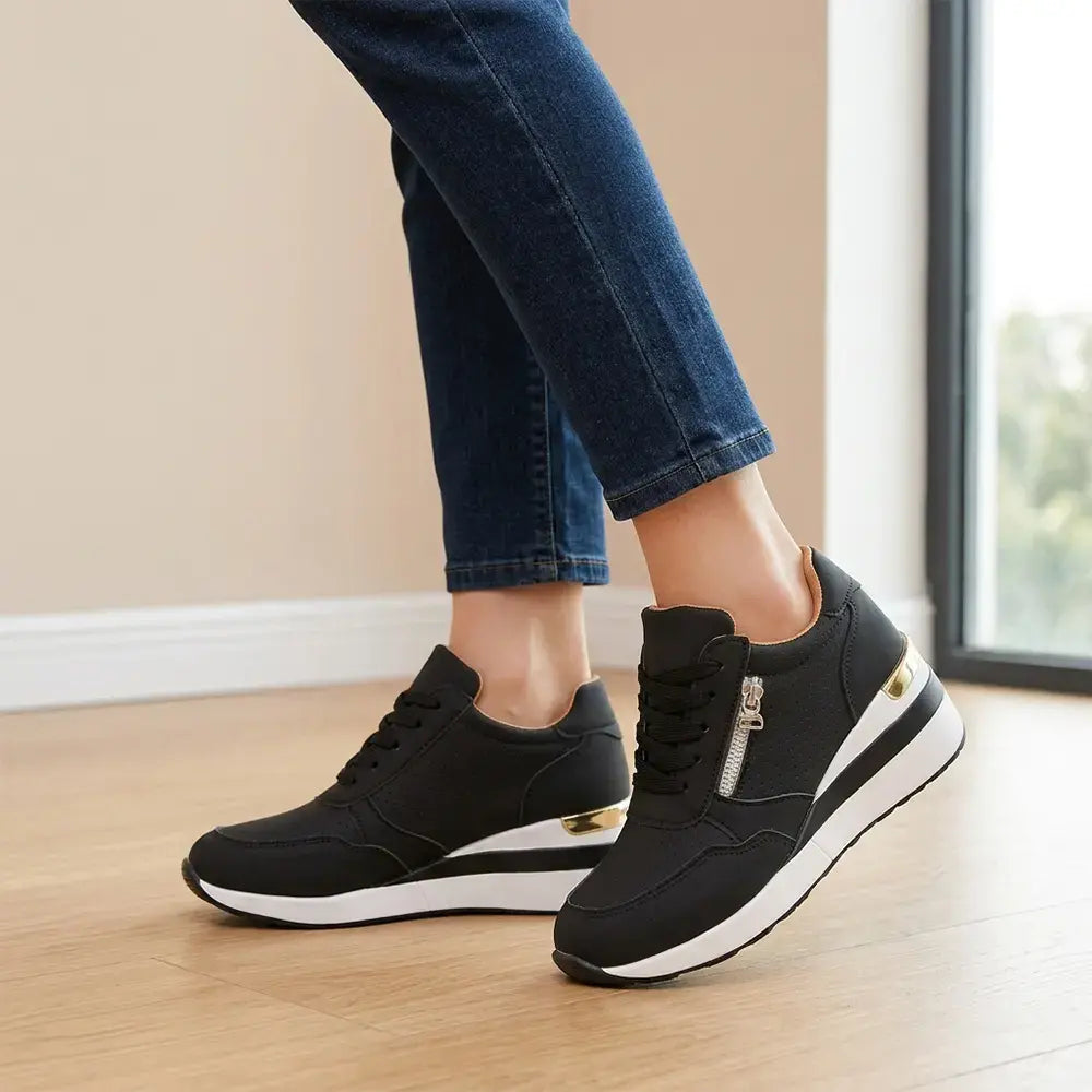 【36-43】🌹Modni čevlji s platformo in 5 cm dvignjeno peto.
