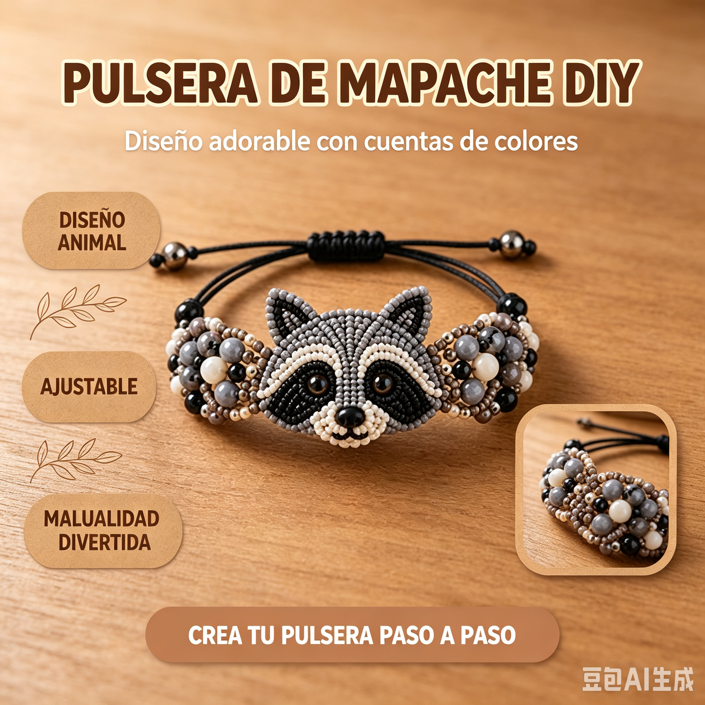 📿🐶 Un completo kit para hacer bisutería: paso a paso, cuentas de vidrio de alta calidad, ¡lleno de diversión creativa!