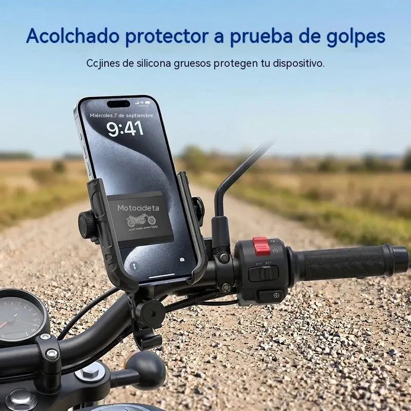 🚴‍♂️ Soporte para teléfono para bicicleta con candado SecureLock | Compra 2 y llévate 1 gratis 🔥 | Resistente a golpes y de liberación rápida ✨