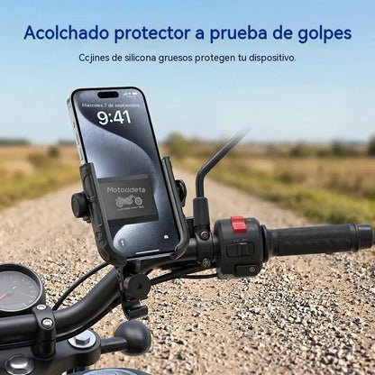 🚴‍♂️ Soporte para teléfono para bicicleta con candado SecureLock | Compra 2 y llévate 1 gratis 🔥 | Resistente a golpes y de liberación rápida ✨