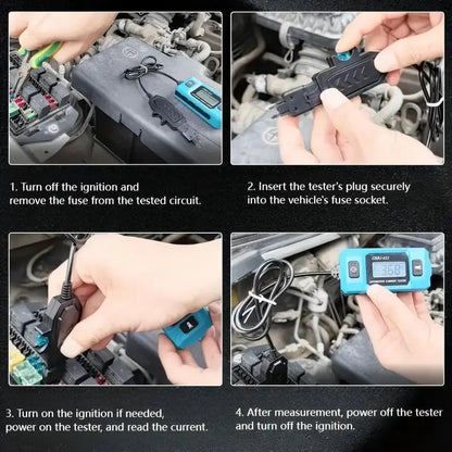 💥💥7🚗👍Comprobador de corriente portátil para automóviles