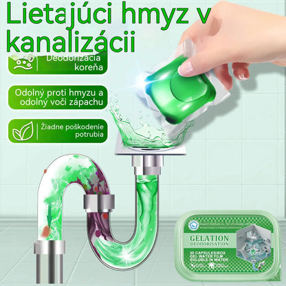 2 balenia (100 tabliet) za 23 eur.-🔥🎉 Išlo to na dračku! Kúpilo si to 30 000 ľudí 🎉. Bio-enzymatické kapsuly na odstránenie zápachu z odtoku.