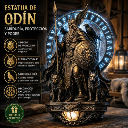 🔥Posledný deň: zľava 49 % – Nástenná lampa Odin 2026: Bdelé svetlo Všeobecného Otca🛡️