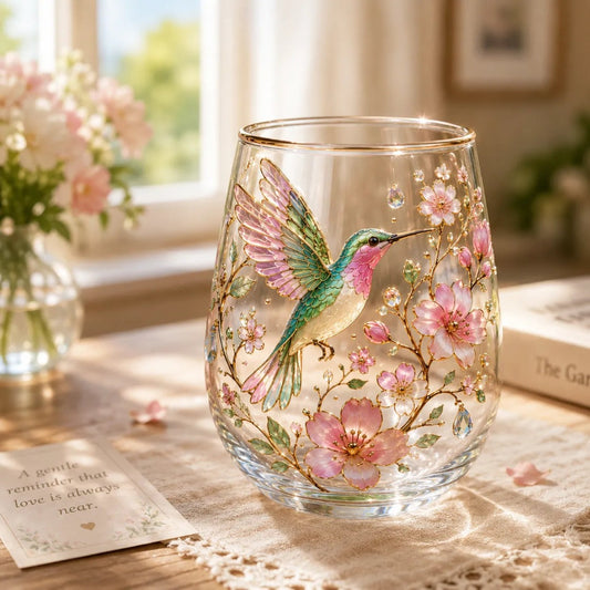 🌸 Serija staklenih čaša Garden Dawn ograničenog izdanja za 2026. ☕🐦