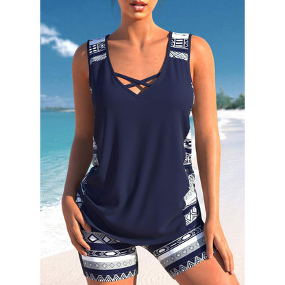 【30% DE DESCUENTO】👙 Traje de baño deportivo de dos piezas para mujer 【Tallas S-5XL】