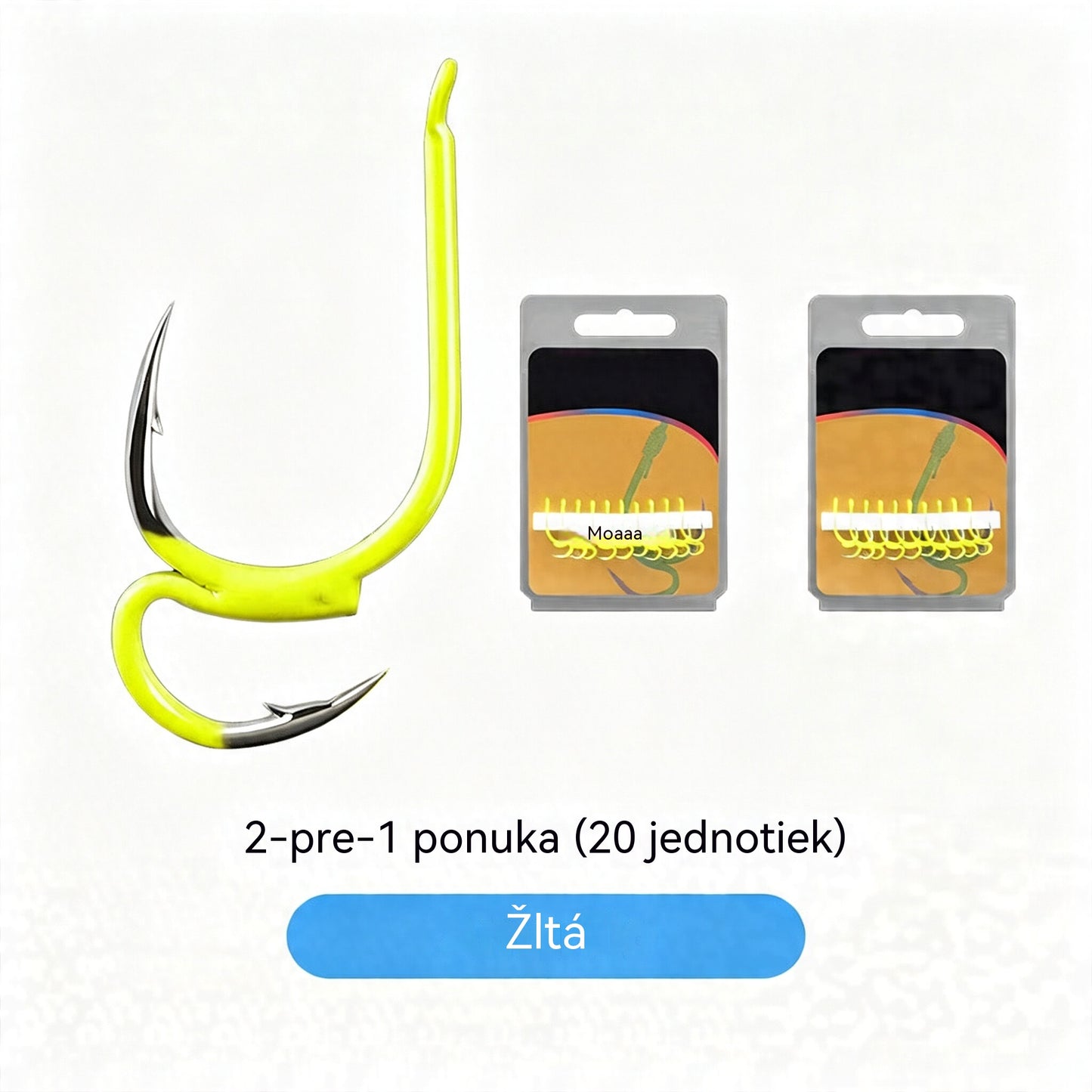 🔥🔥 Kúpte 1 a druhý získate zadarmo 🔥 20 kusov za 22 eur ❤️‍🔥Klasické ultraostré dvojité rybárske háčiky