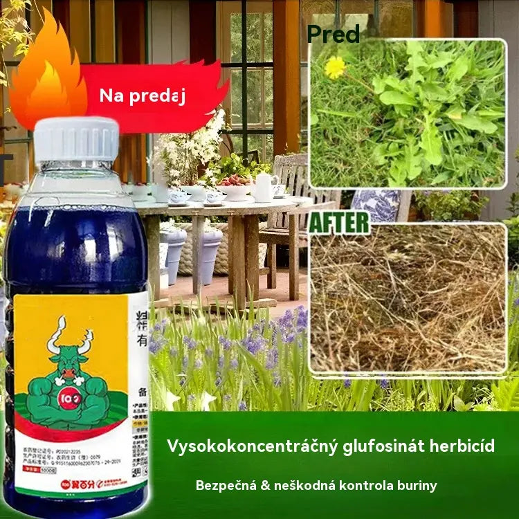 🔥【【Kúpte 1 a získajte 2 zadarmo】 3 fľaše za 21eur 🔥🌿🌿herbicíd na báze glufosinátu amónneho s vysokou koncentráciou
