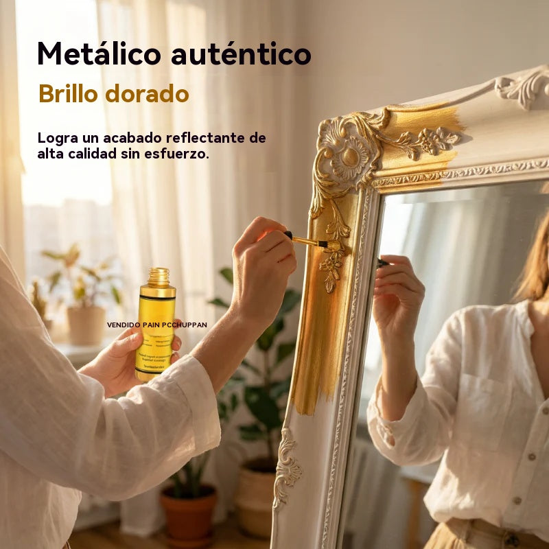 Compra uno y llévate otro gratis✨ Polvo de oro de alta densidad 👉 Brillo instantáneo con una sola aplicación: ¡imprescindible para un look renovado!