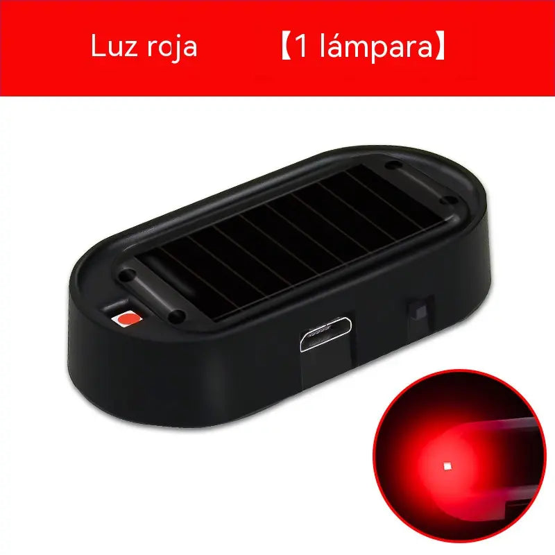 📢🚗 2 za samo 22 eura⏰ Trepćuće LED svjetlo za upozorenje protiv krađe na solarni pogon