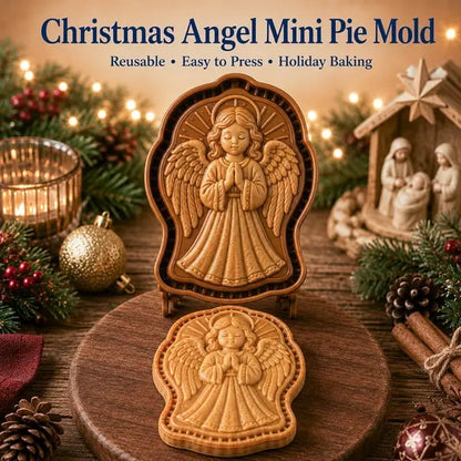 ✝️ Colección de mini moldes para tartas navideñas Faith & Nativity | Moldes reutilizables con relieve para dar forma a tartas con detalles como Jesús orando, el pesebre de la Natividad, etc. 🥧✨