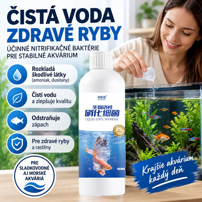 🐠🐟🐡Prípravok na čírenie vody v akváriu